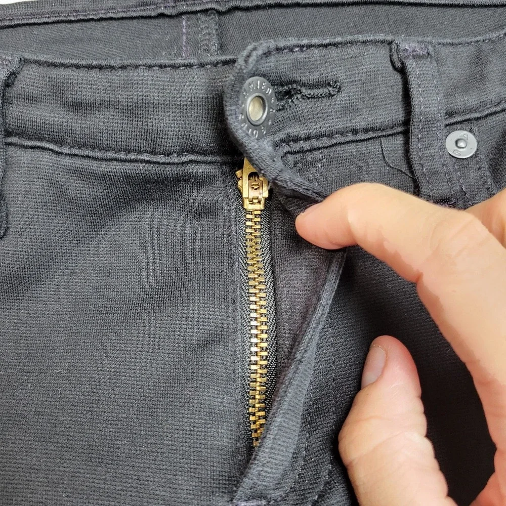 AG Adriano Goldschmied Jeans 29 Womens Black Denim The Legging Super Skinny Fit - Picture 6 of 12
